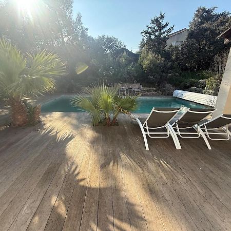 Le Havre De Paix En Garrigue 4 Chambres 3 Sdb Piscine Bezouce Luaran gambar