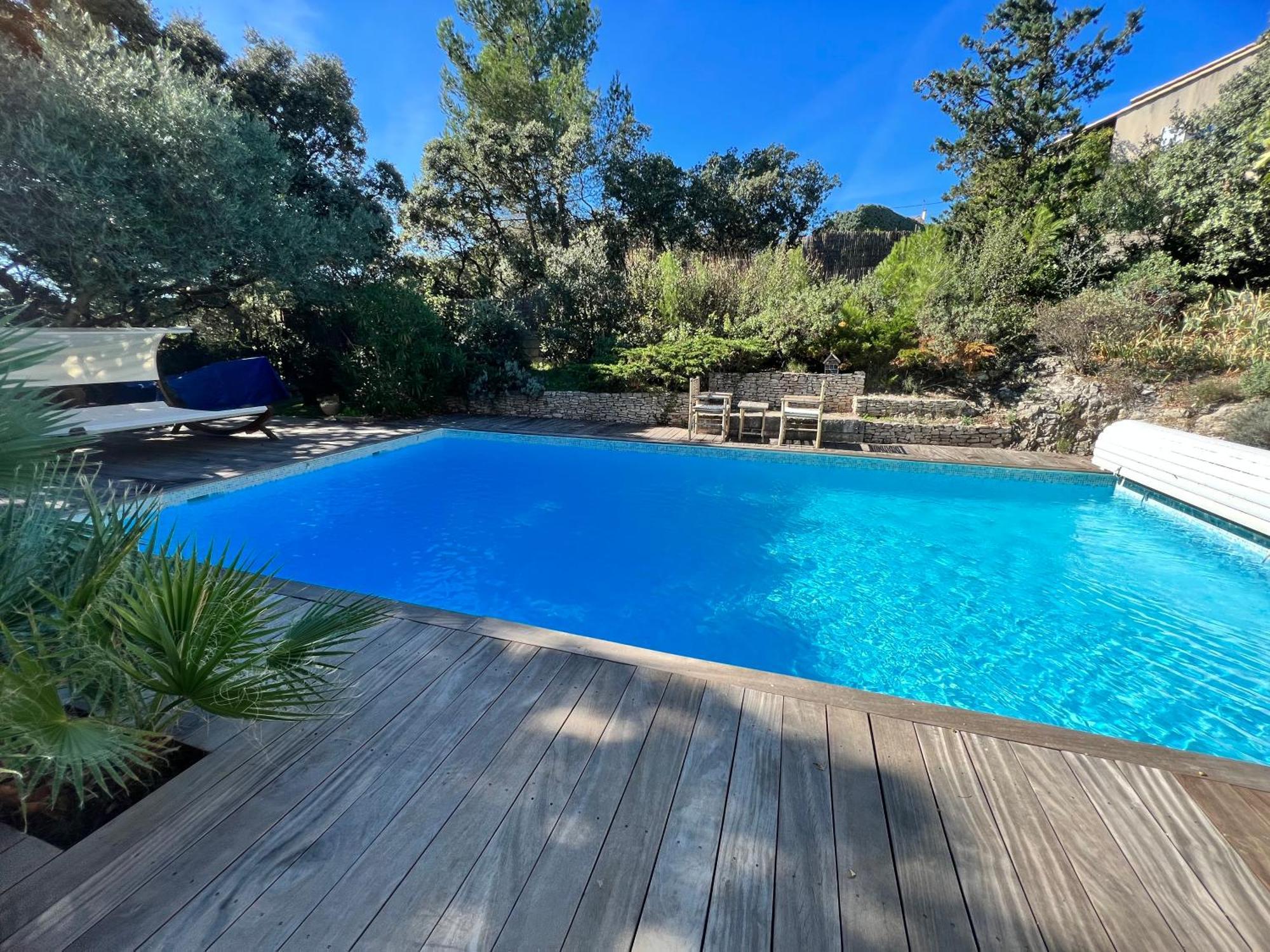 Le Havre De Paix En Garrigue 4 Chambres 3 Sdb Piscine Bezouce Luaran gambar